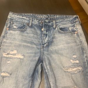 American Eagle high waisted mom jeans